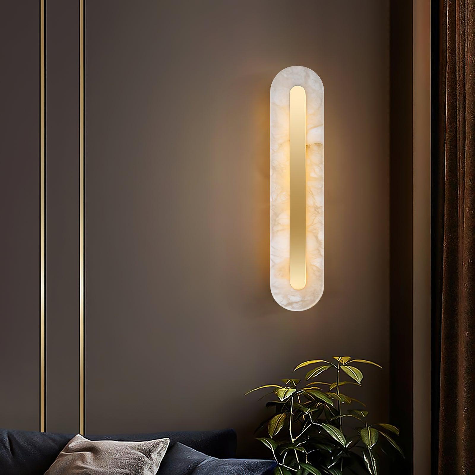 Avias Alabaster Wall Light