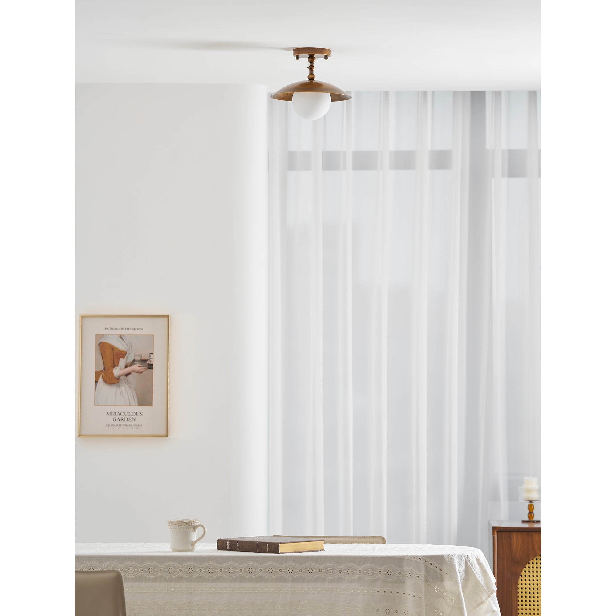 Quinleyen Semi Flush Ceiling Light