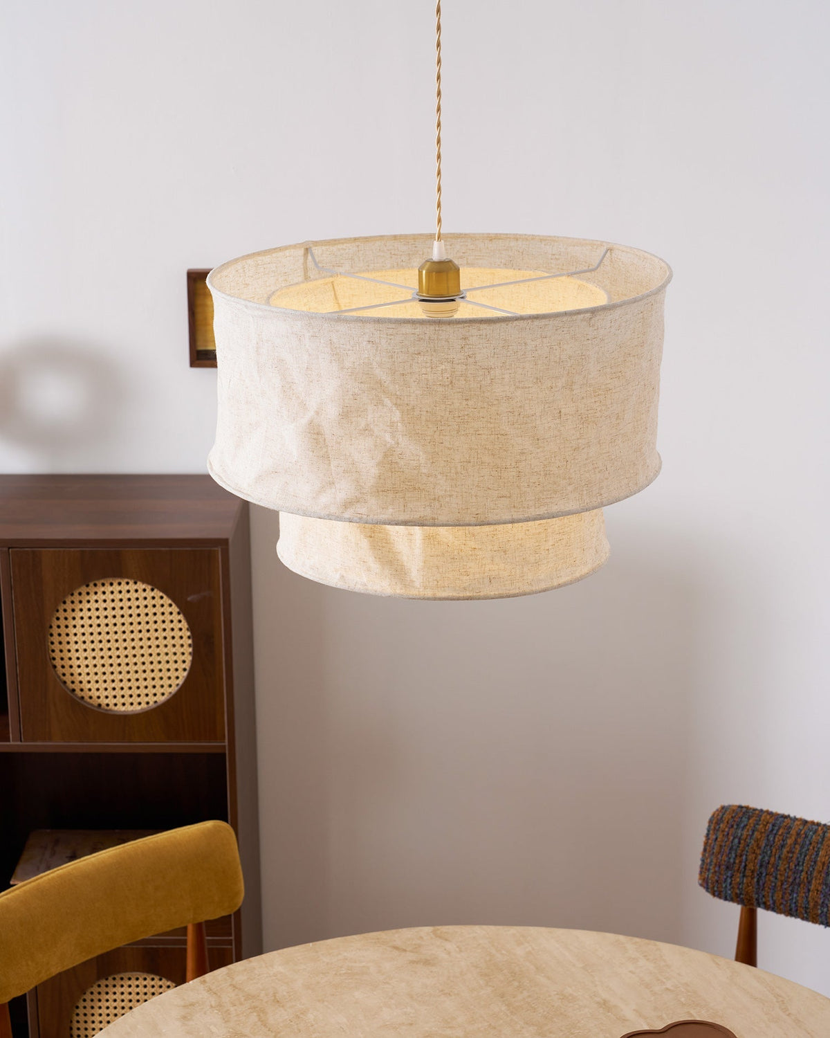 Mariela Fabric Pendant Lamp – detail 24