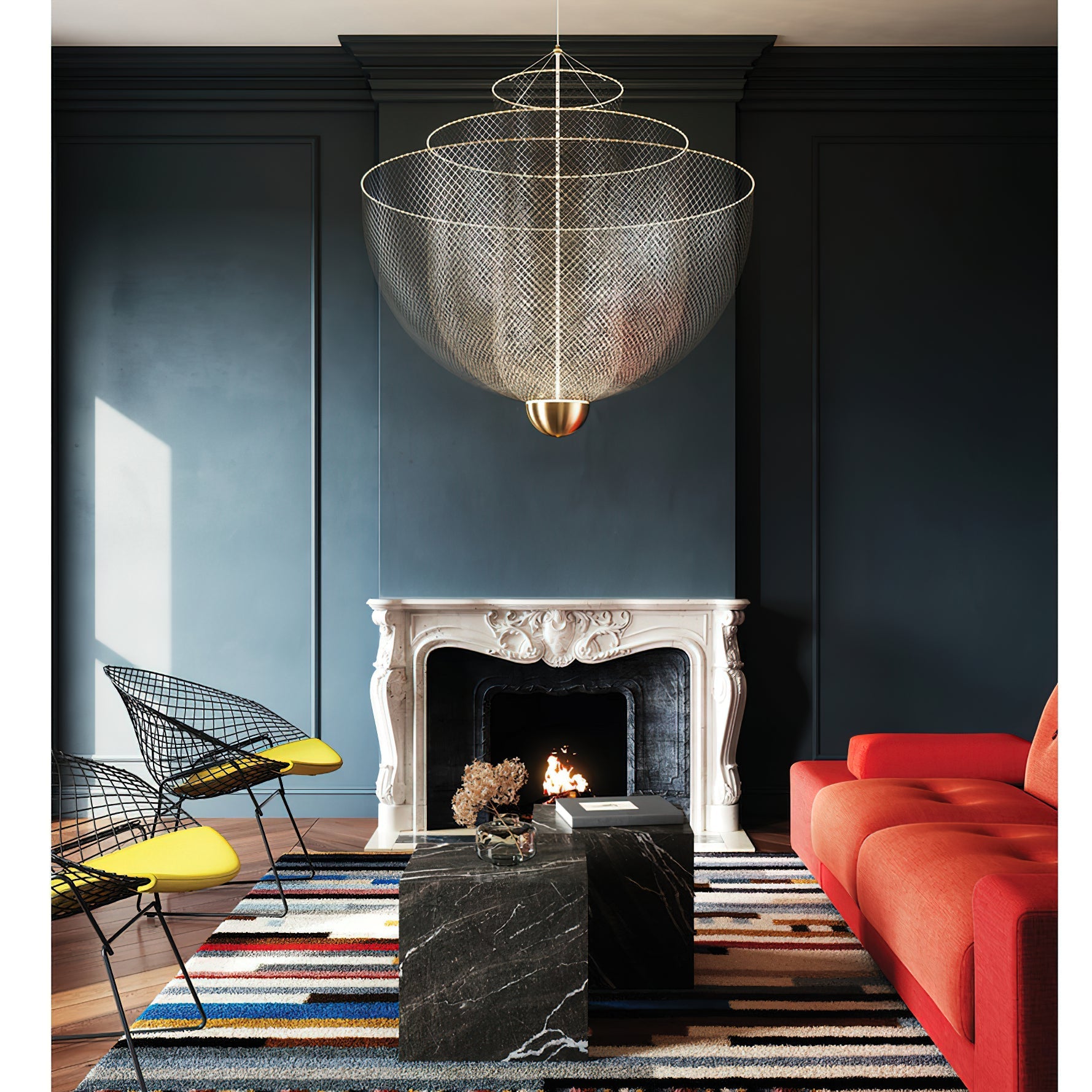 Sagevayn Geometric Chandelier