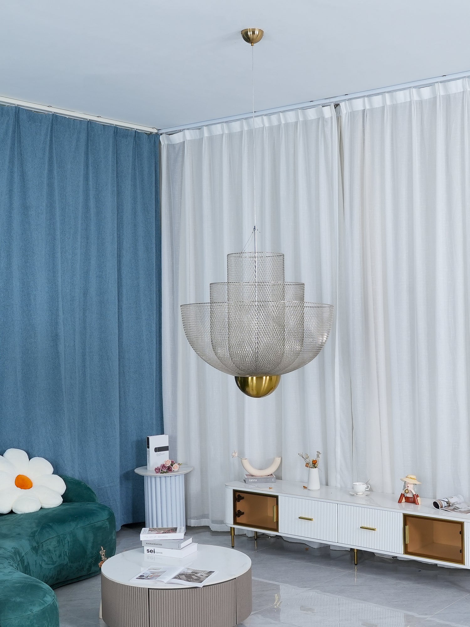 Sagevayn Geometric Chandelier