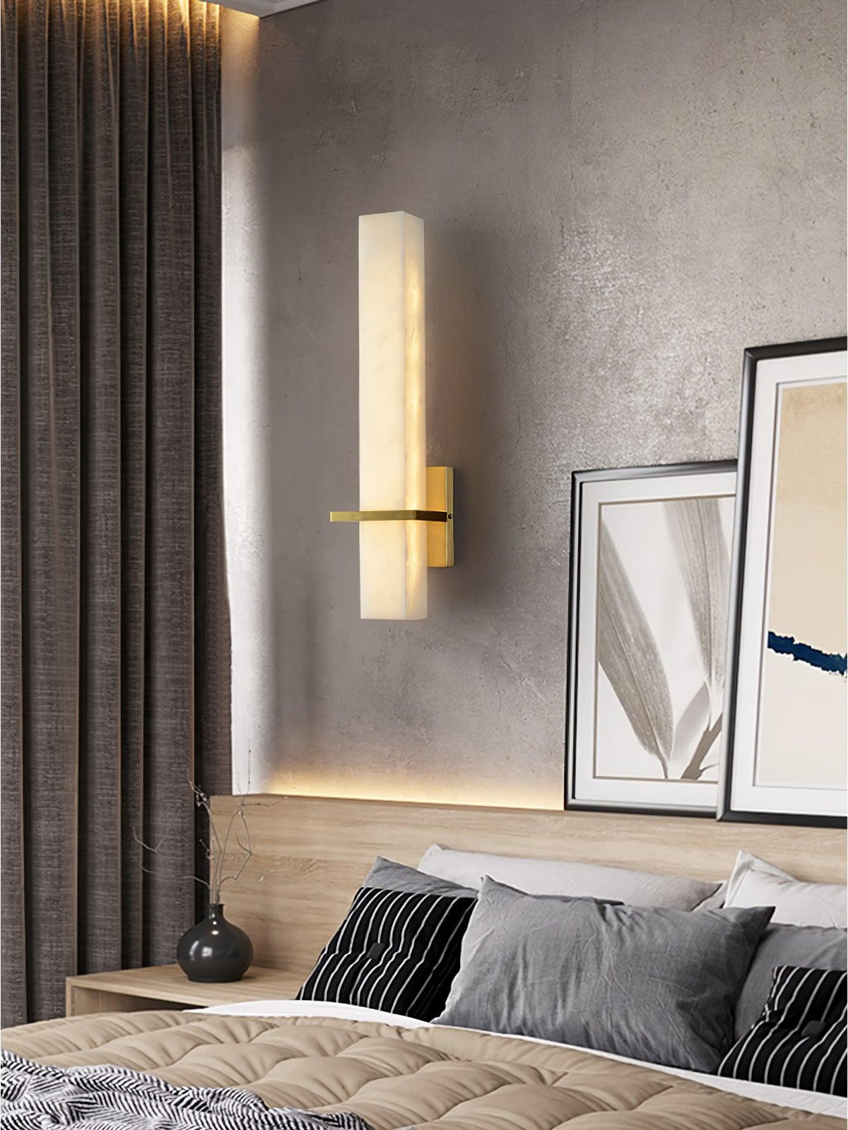 Milan Alabaster Wall Sconce – detail 19