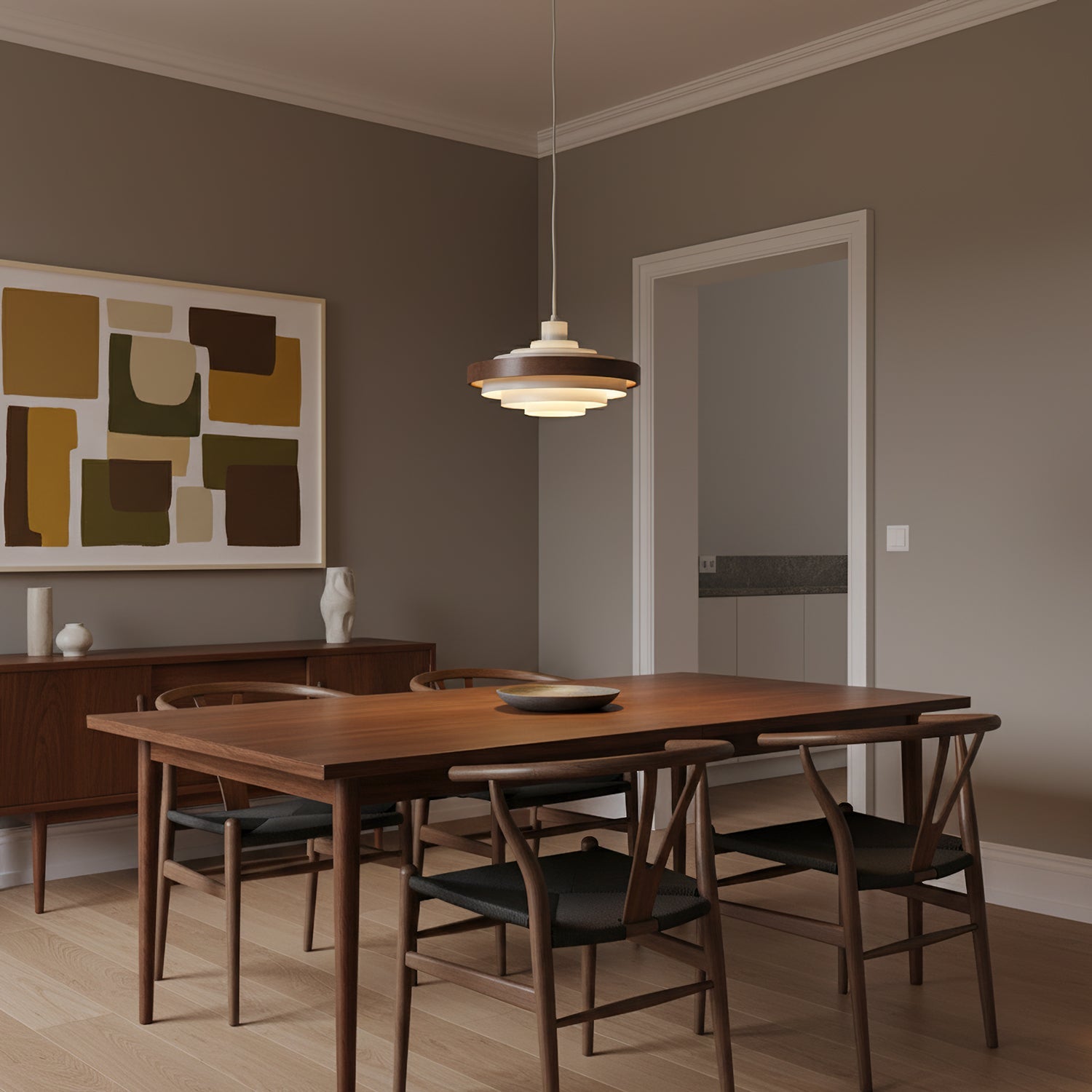 Reefiabay Drum Pendant Light