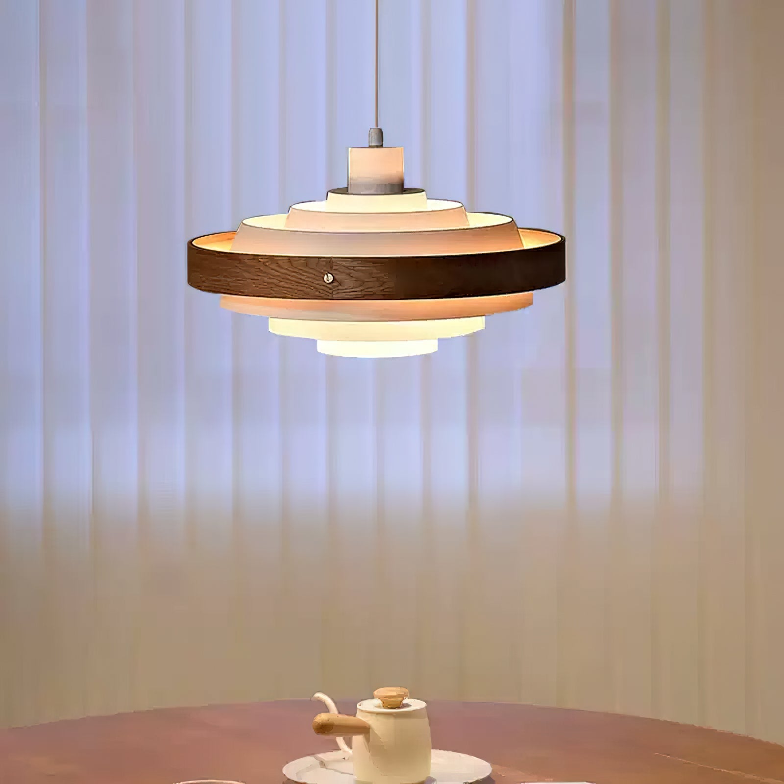 Reefiabay Drum Pendant Light