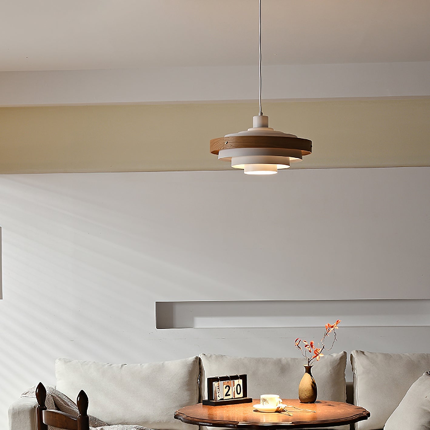 Reefiabay Drum Pendant Light