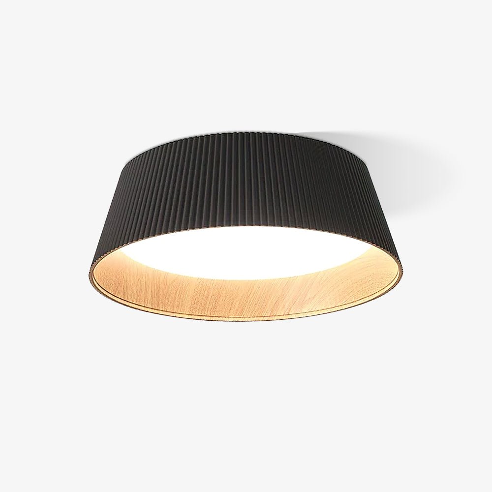 Modern Ribbed Ceiling Light – detail 10