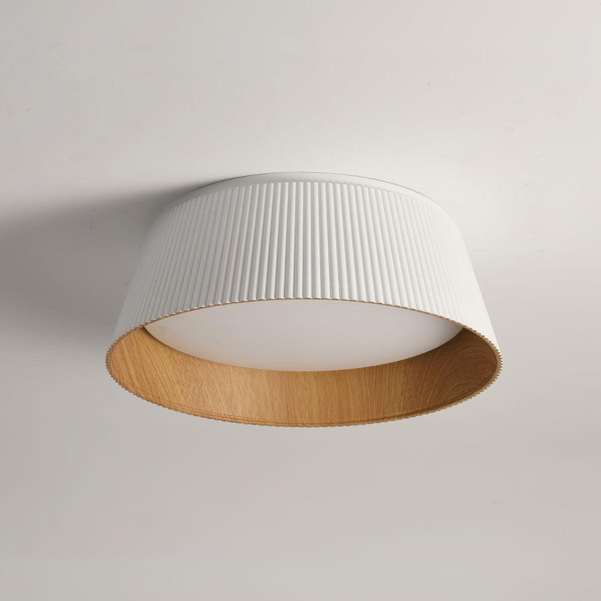 Modern Ribbed Ceiling Light – detail 8
