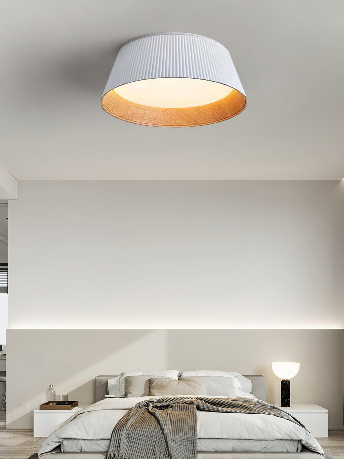 Modern Ribbed Ceiling Light – detail 31
