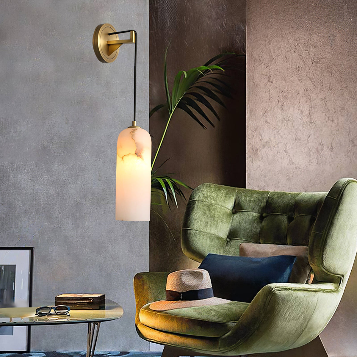 Monty Alabaster Wall Lamp – detail 18