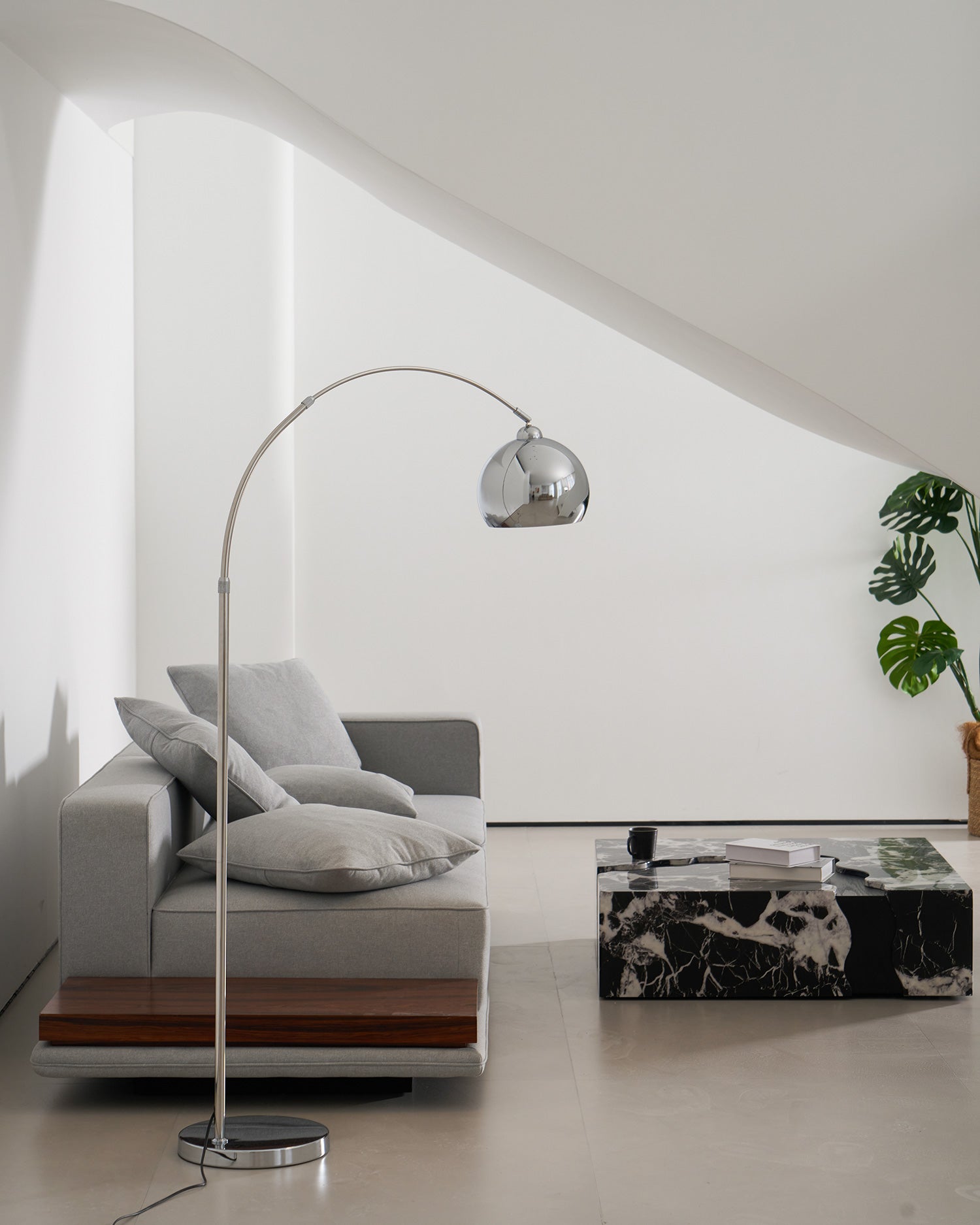 Paxvenay Modern Floor Lamp