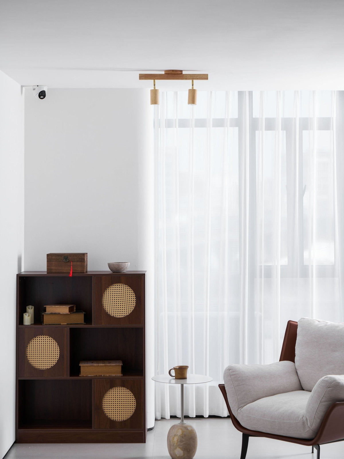 Natural Wood Beam Spotlight Light – detail 37