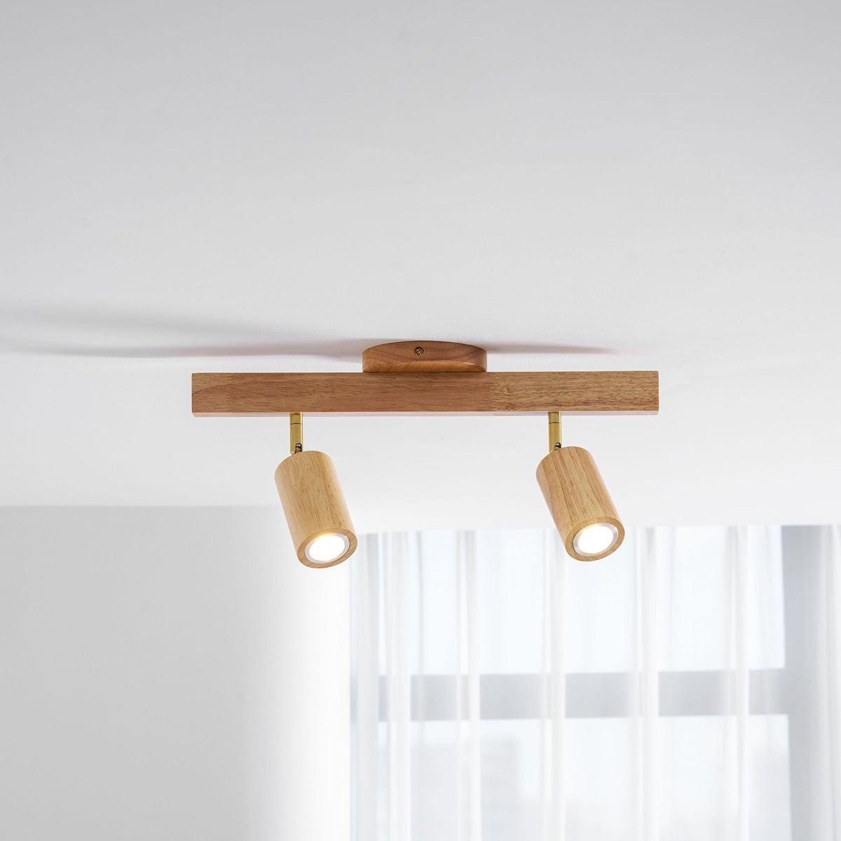 Natural Wood Beam Spotlight Light – detail 29