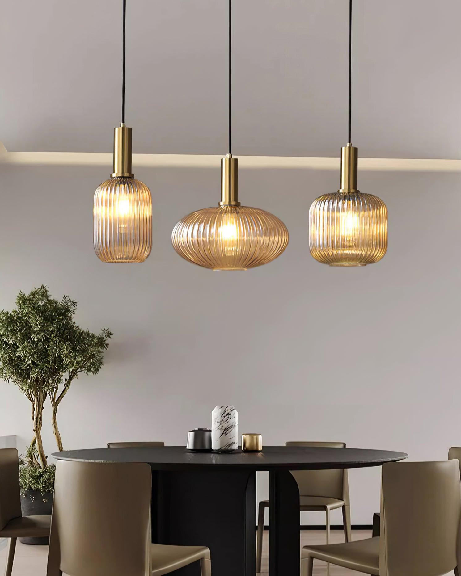Sagemarro Ribbed Pendant Light