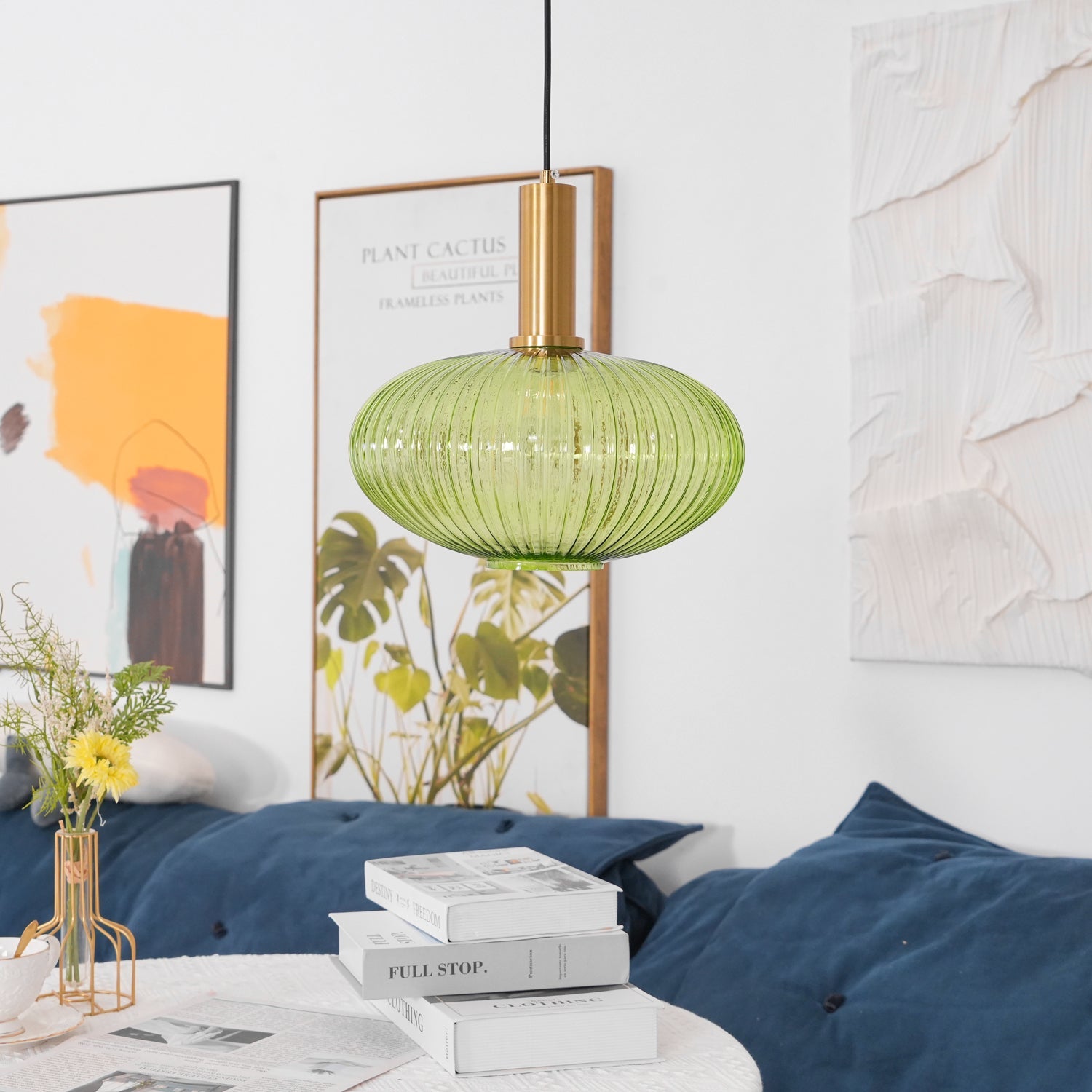 Sagemarro Ribbed Pendant Light