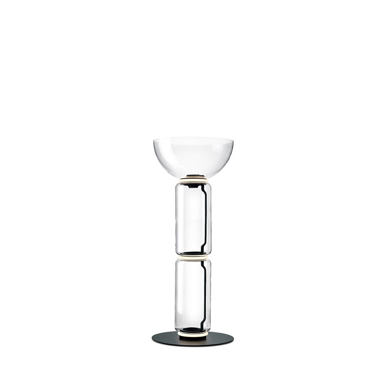 Mevvilzo Cylindrical Glass Floor Lamp