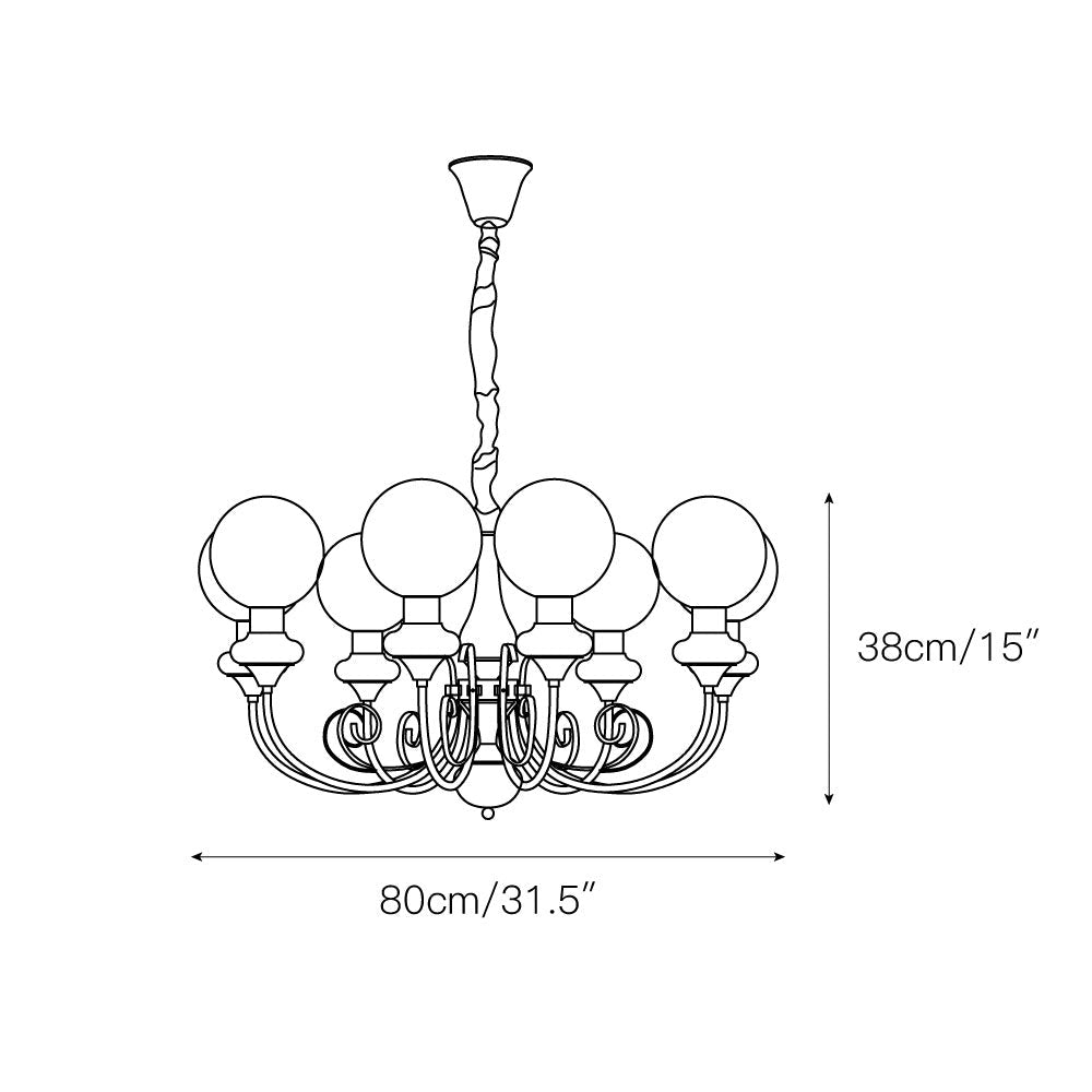Reenley Globe Chandelier