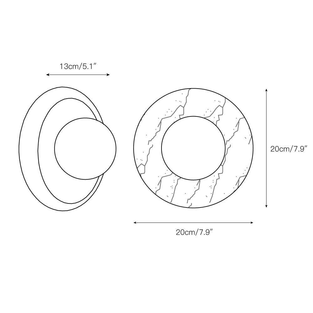 Westnoor Globe Wall Light