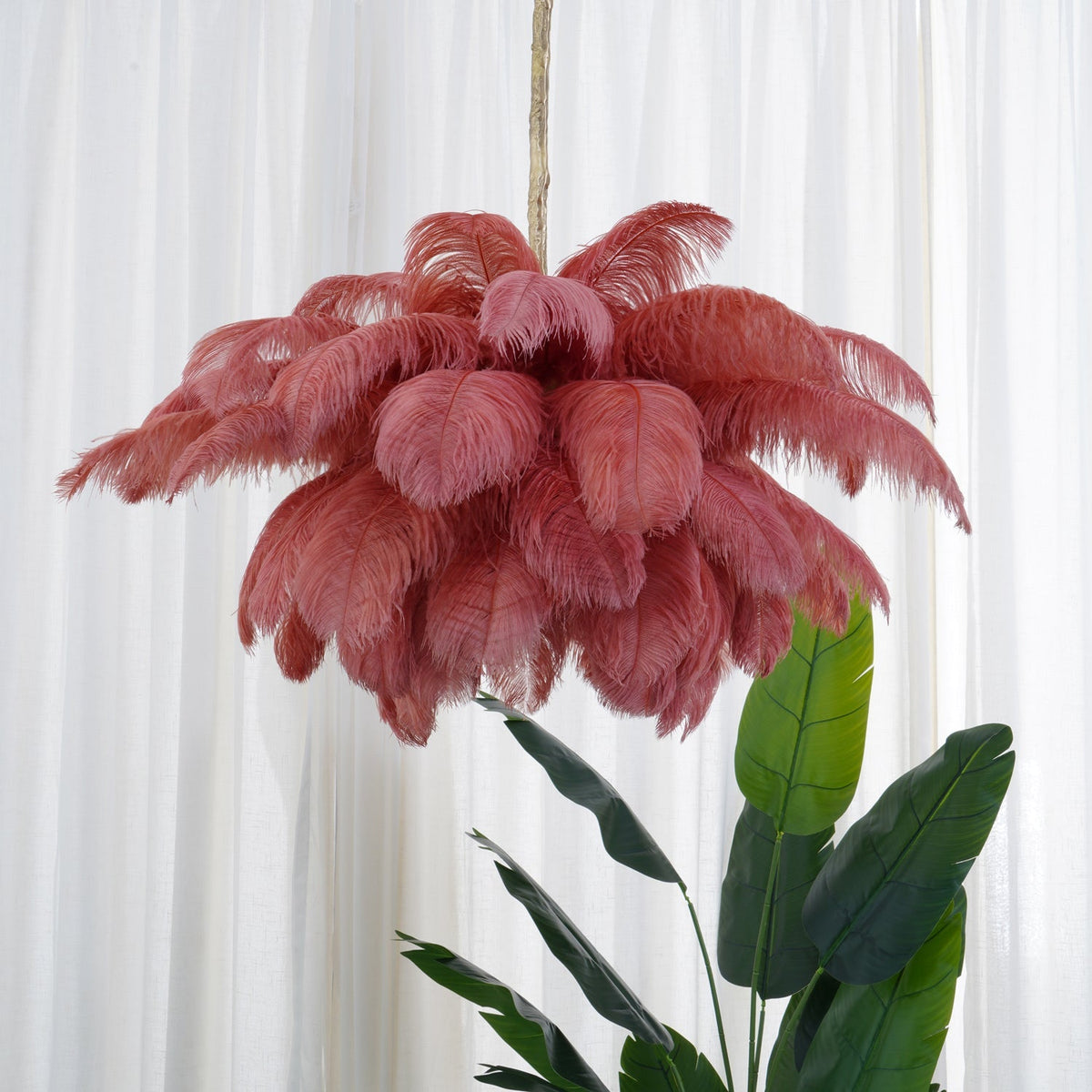 Ostrich Feather Chandeliers – detail 23