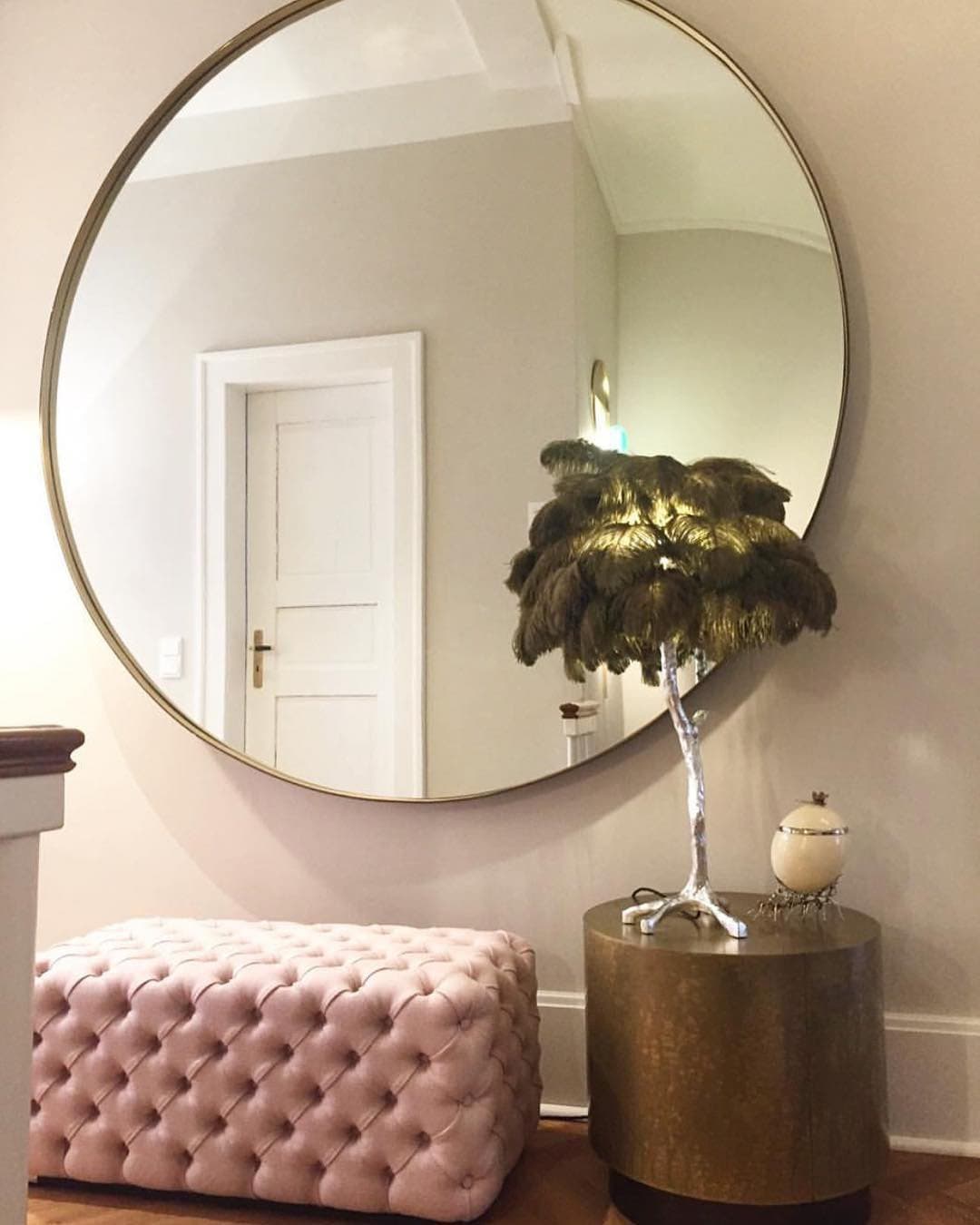 Ostrich Feather Table Lamp – detail 28