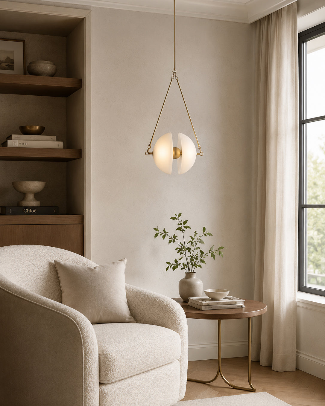 Kaiey Sculptural Pendant Light