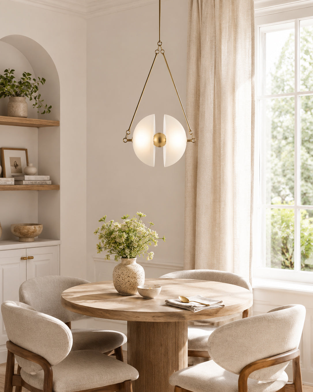 Kaiey Sculptural Pendant Light