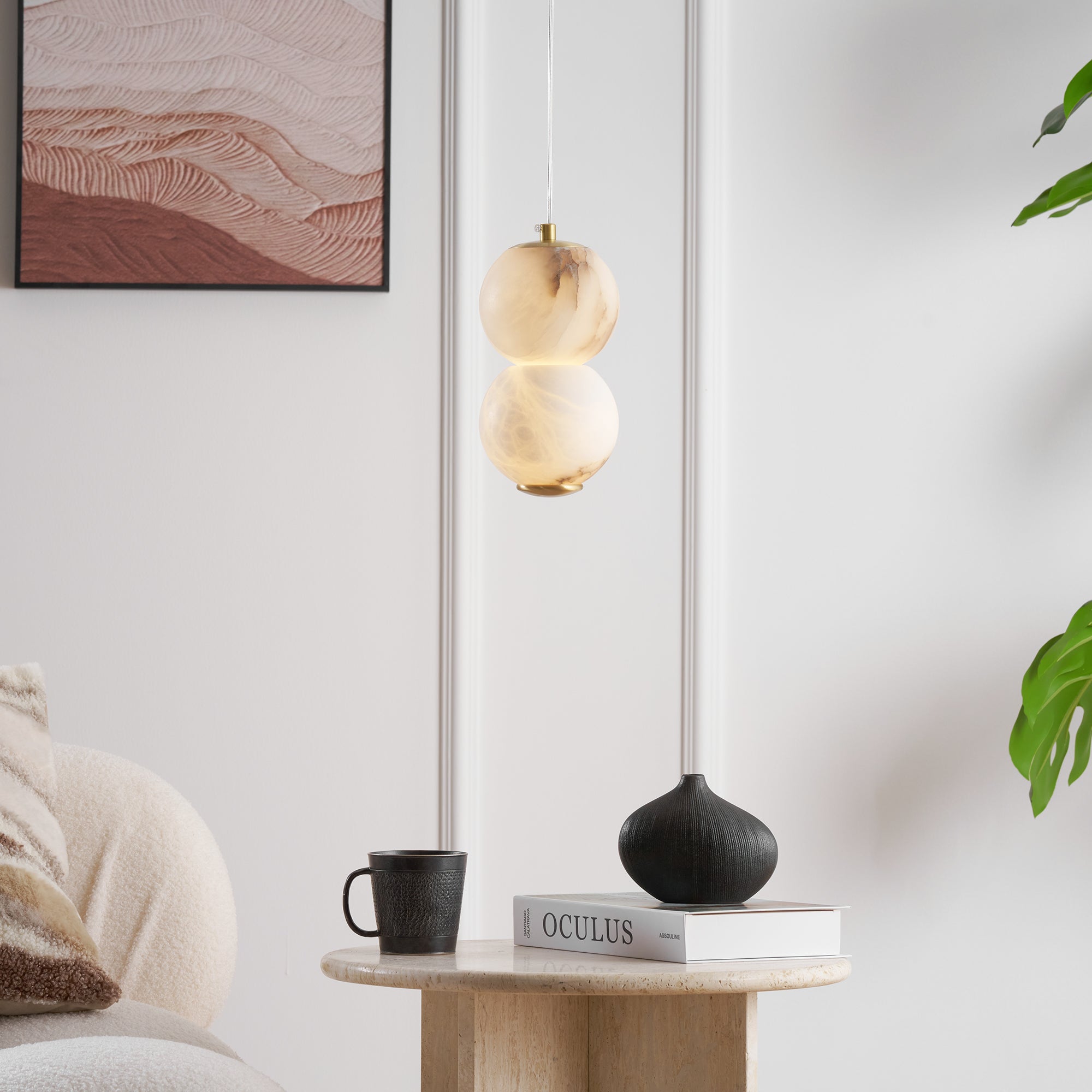 Torlenor Alabaster Pendant Light