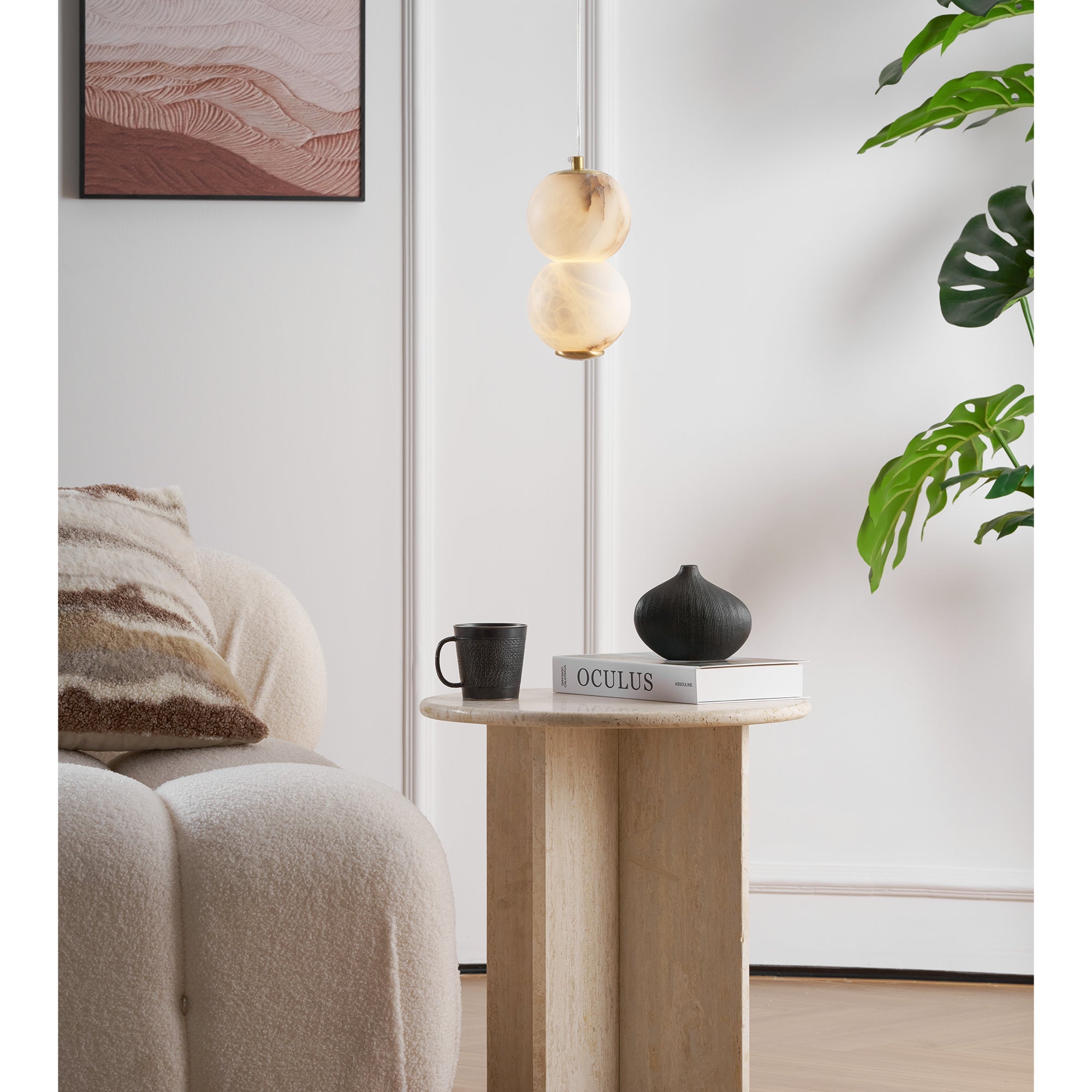 Torlenor Alabaster Pendant Light