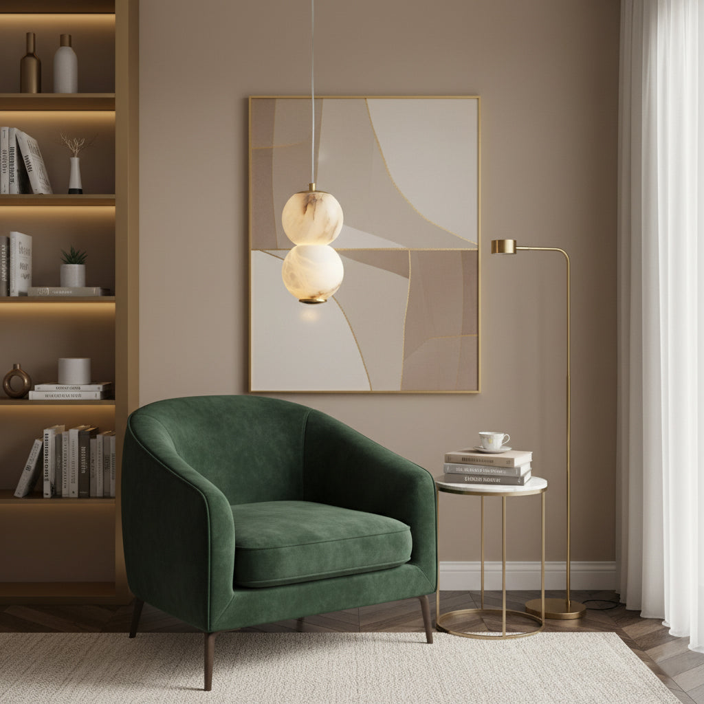 Torlenor Alabaster Pendant Light