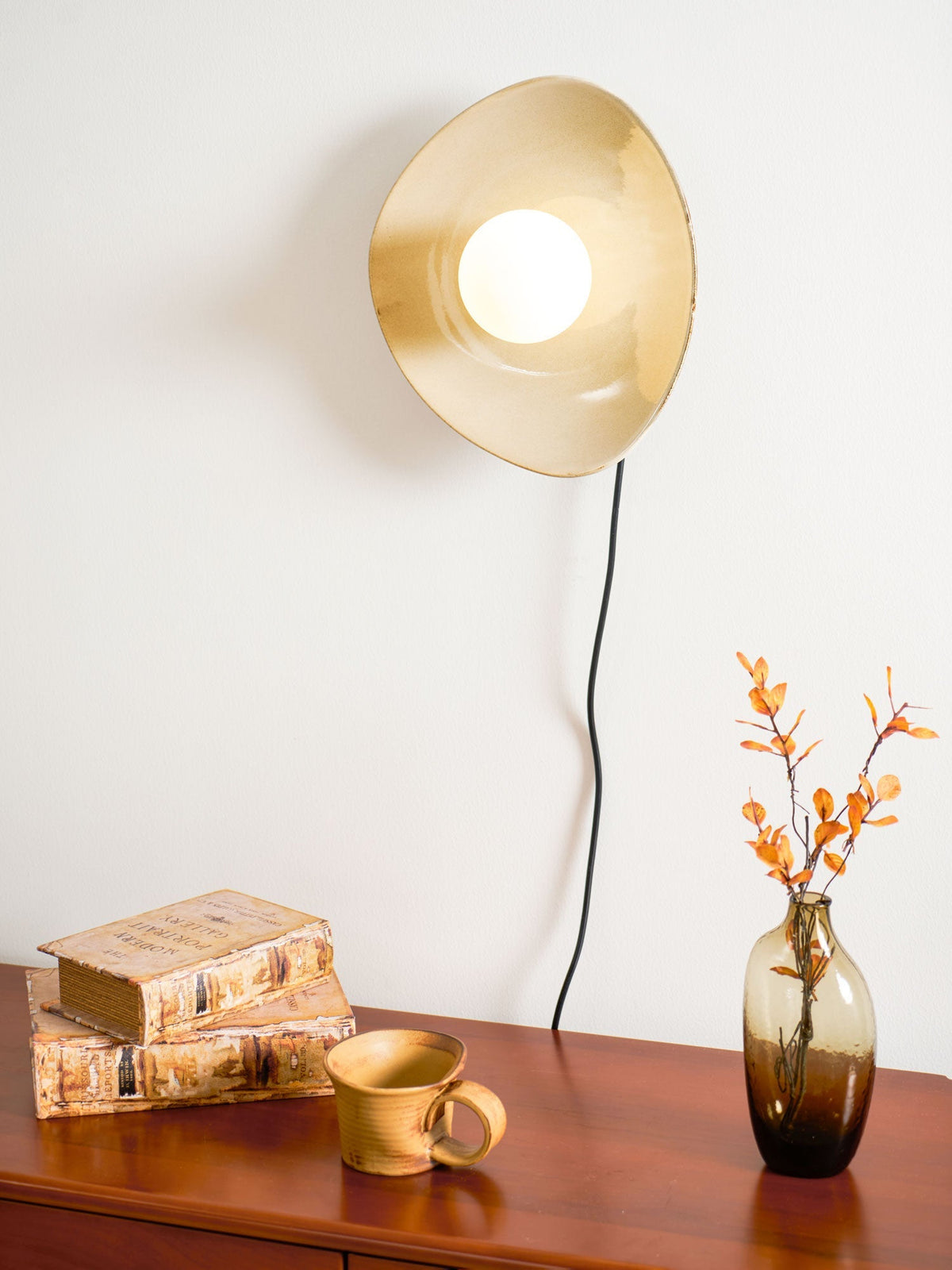 Pebble Disc Plug-in Wall Light – detail 15
