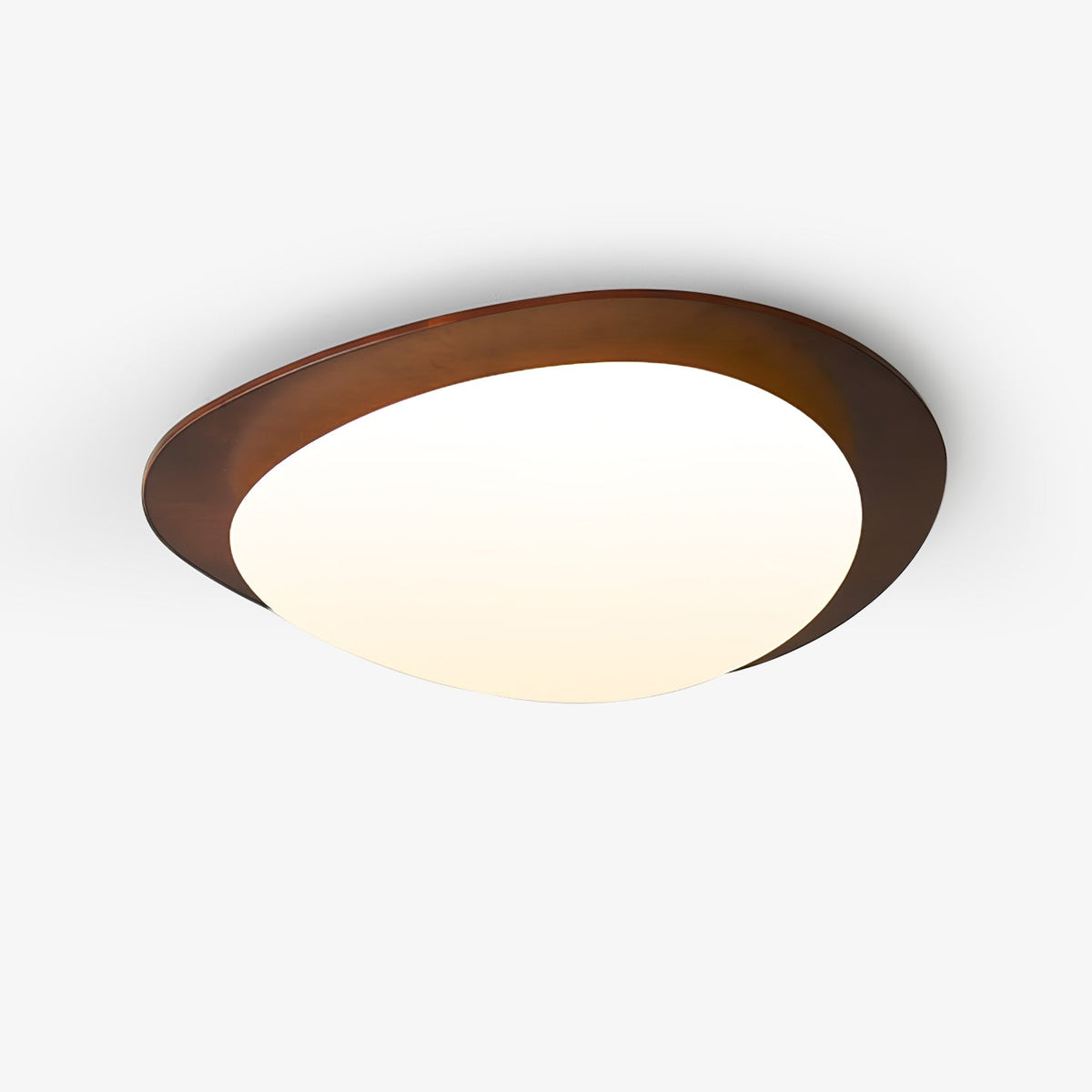 Pebble Wooden Ceiling Light