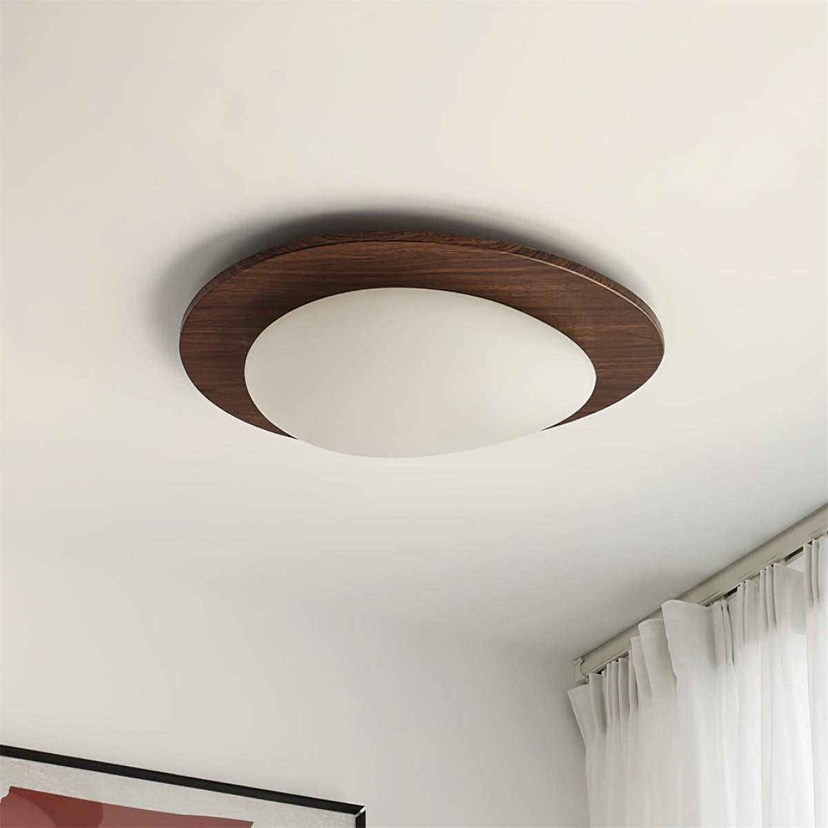 Pebble Wooden Ceiling Light – detail 37