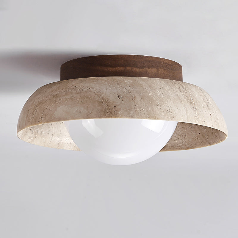 Kirocove Travertine Ceiling Light