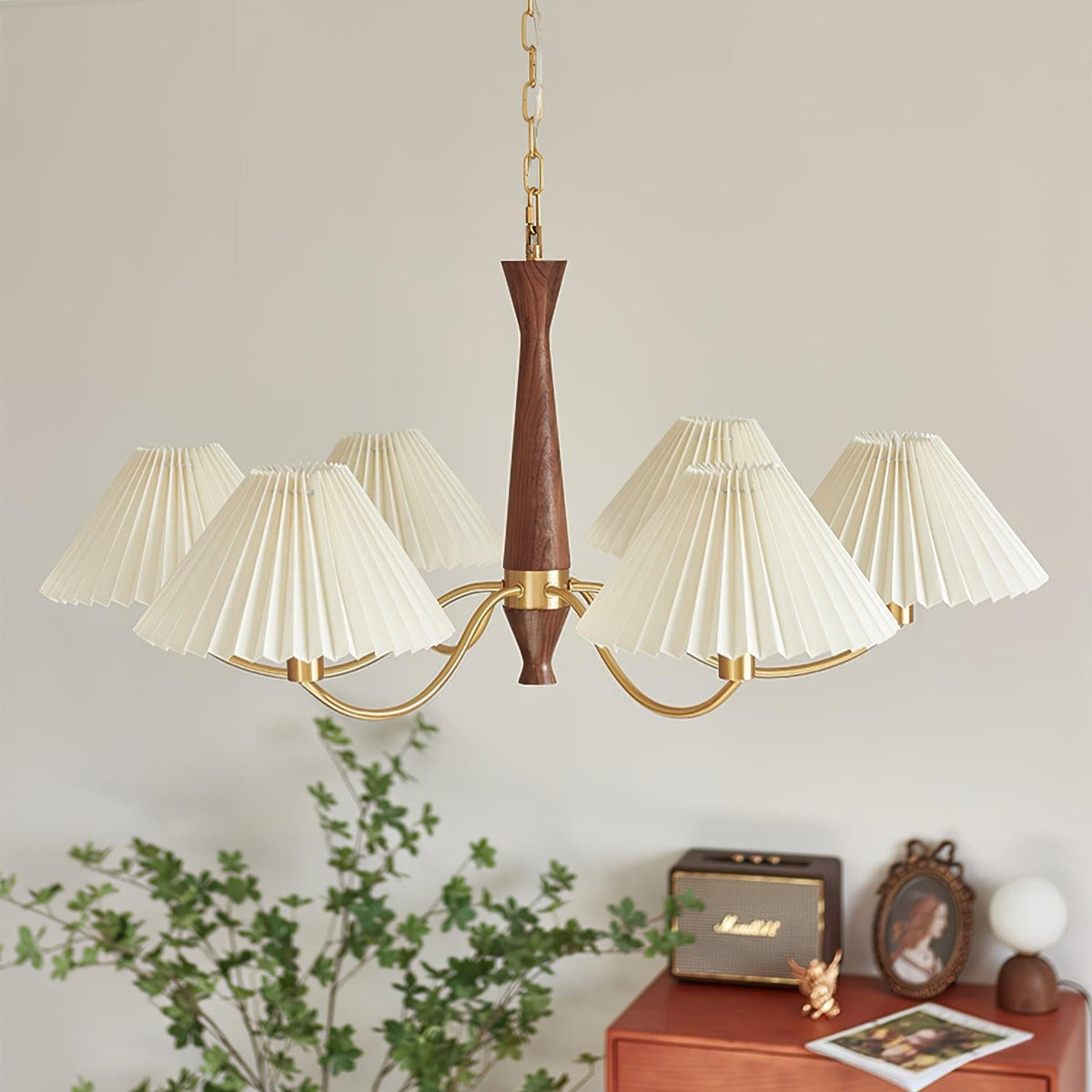 Pleated Chandelier – detail 8
