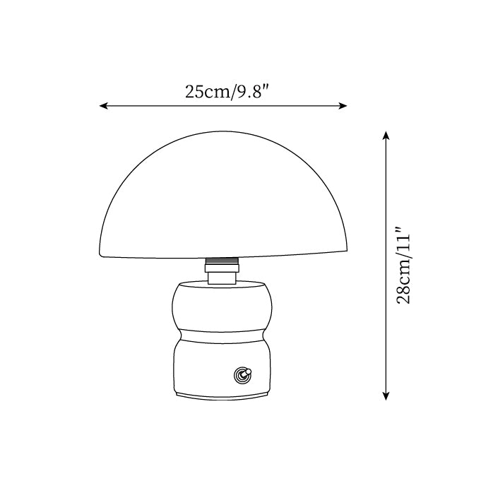 Zeltonon Modern Table Lamp