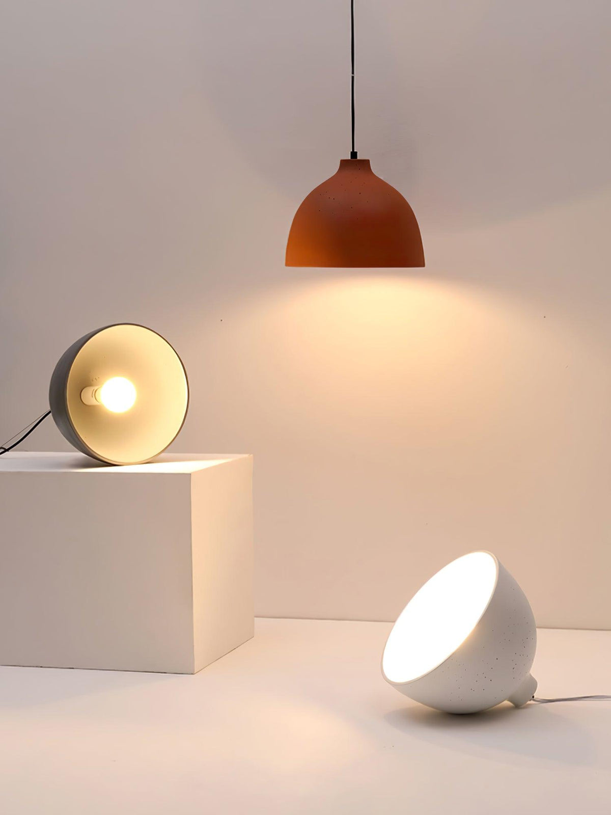 Resin Bowl Pendant Lamp – detail 28