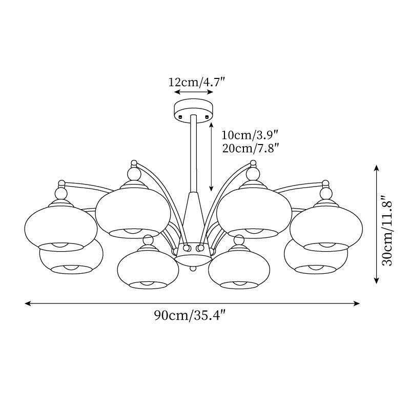 Nolmarer Vintage Chandelier