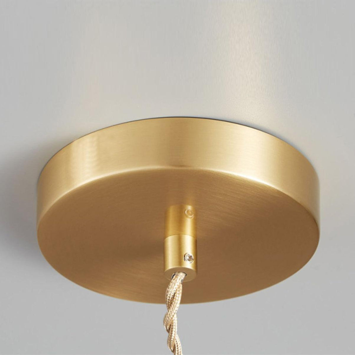 Ribbed Spiral Pendant Light – detail 18