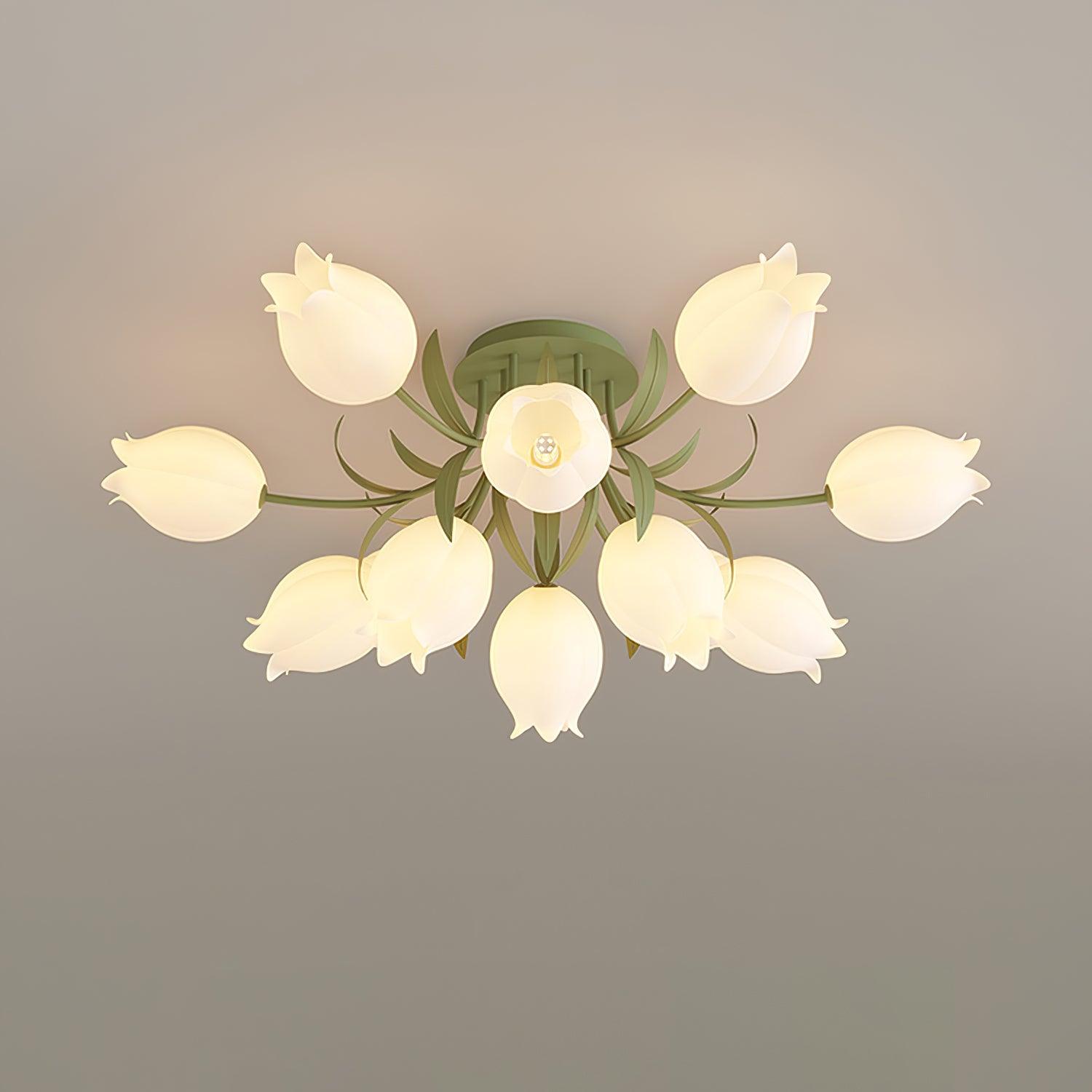 Wynroford Floral Ceiling Light