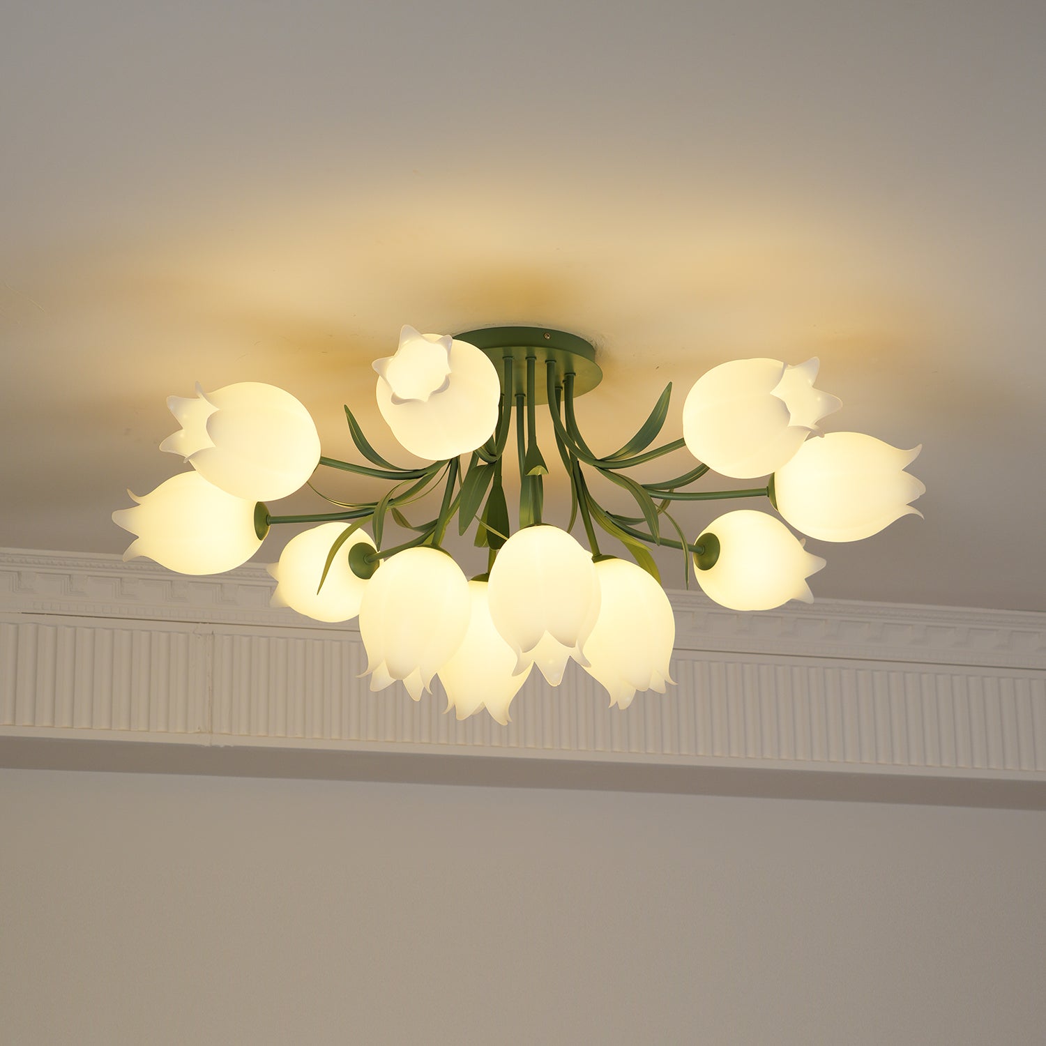 Wynroford Floral Ceiling Light