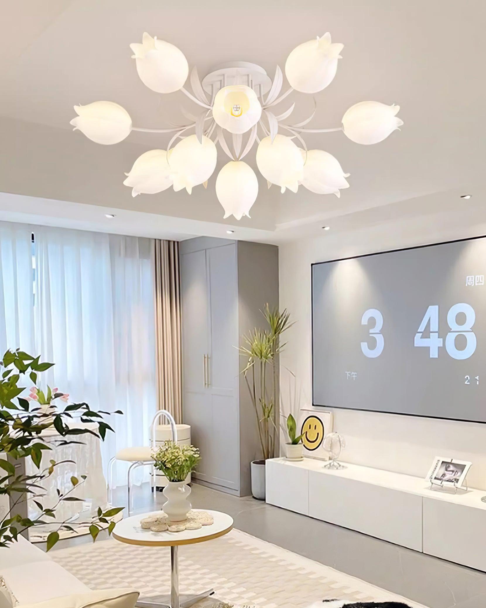 Wynroford Floral Ceiling Light