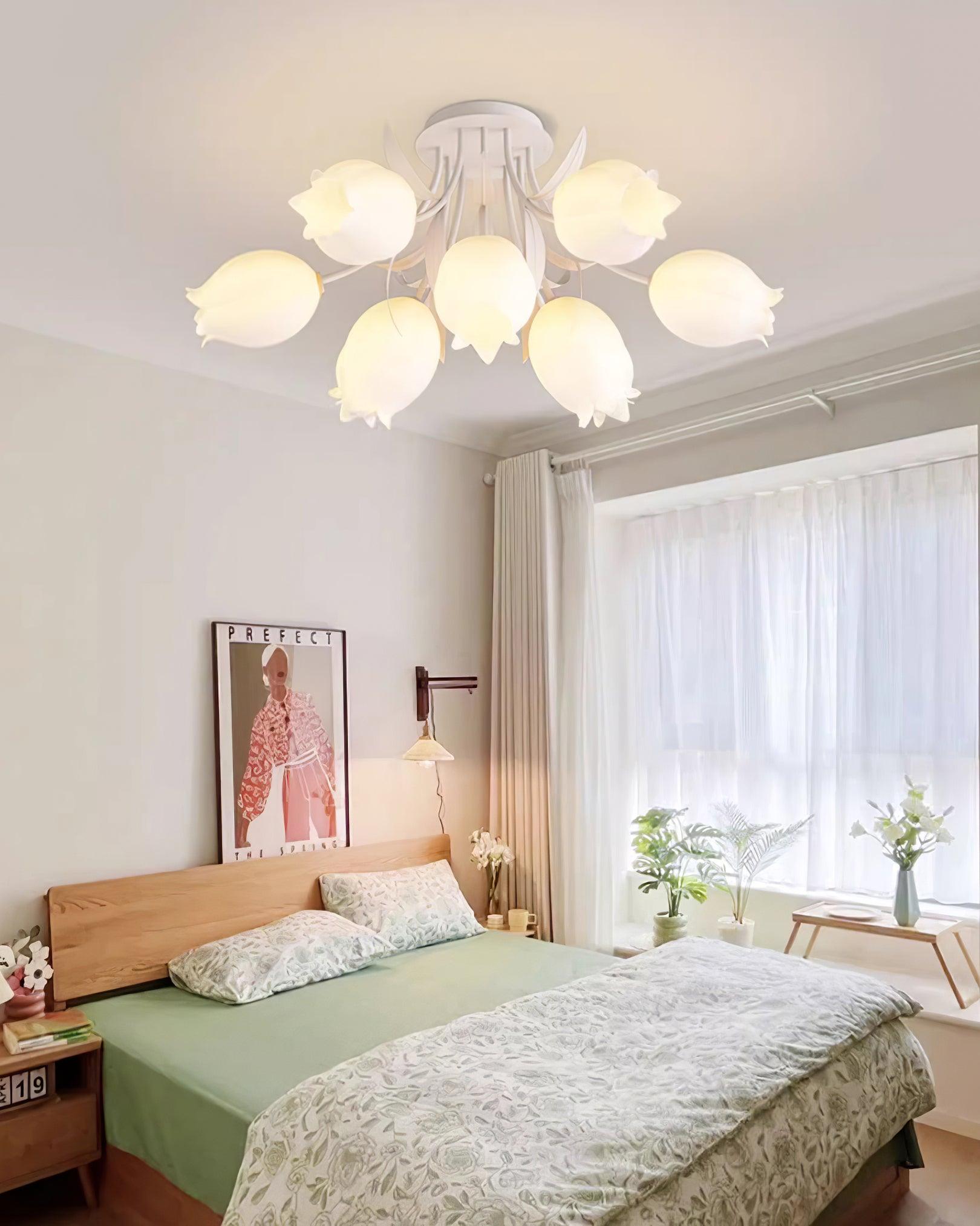 Wynroford Floral Ceiling Light