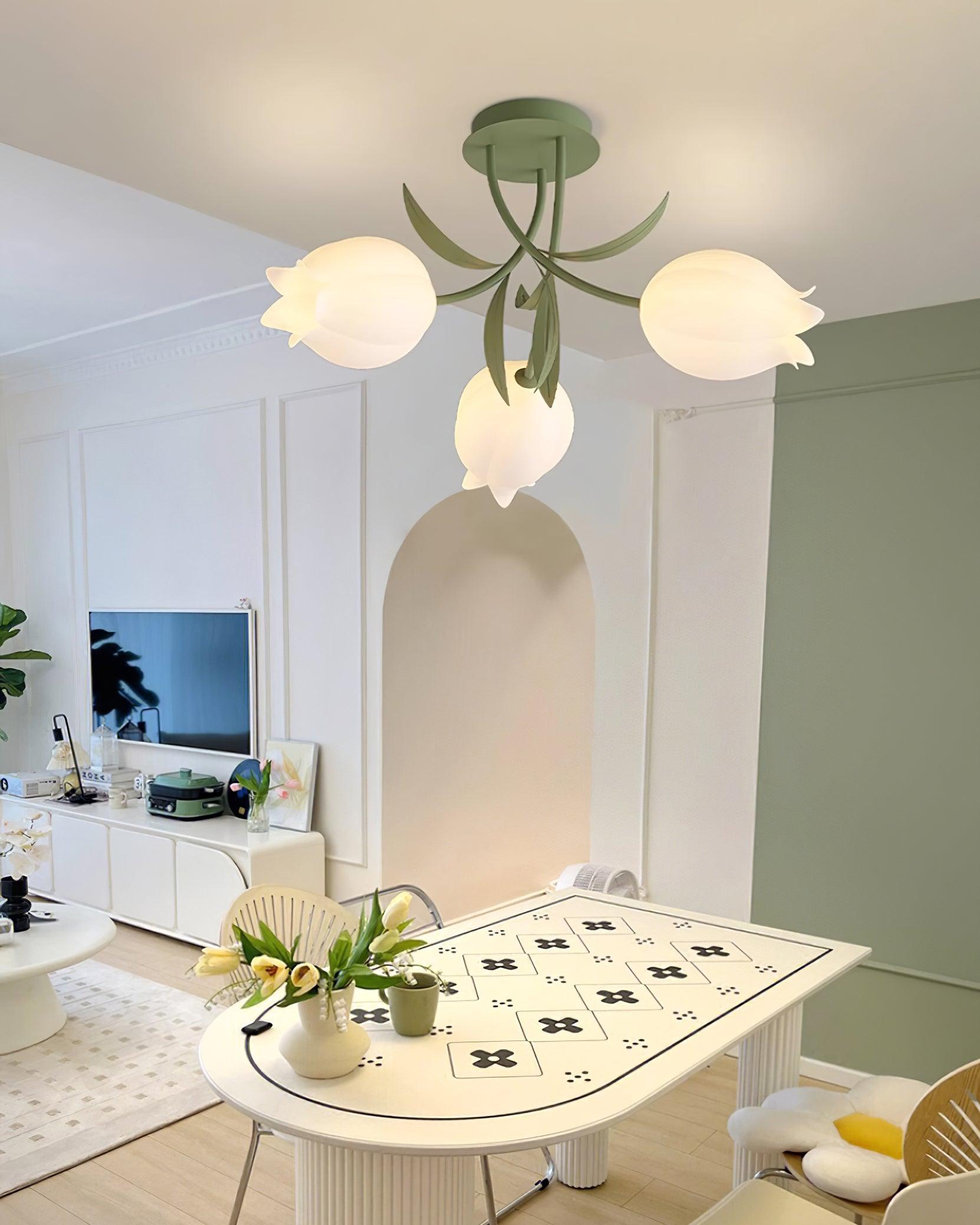 Wynroford Floral Ceiling Light