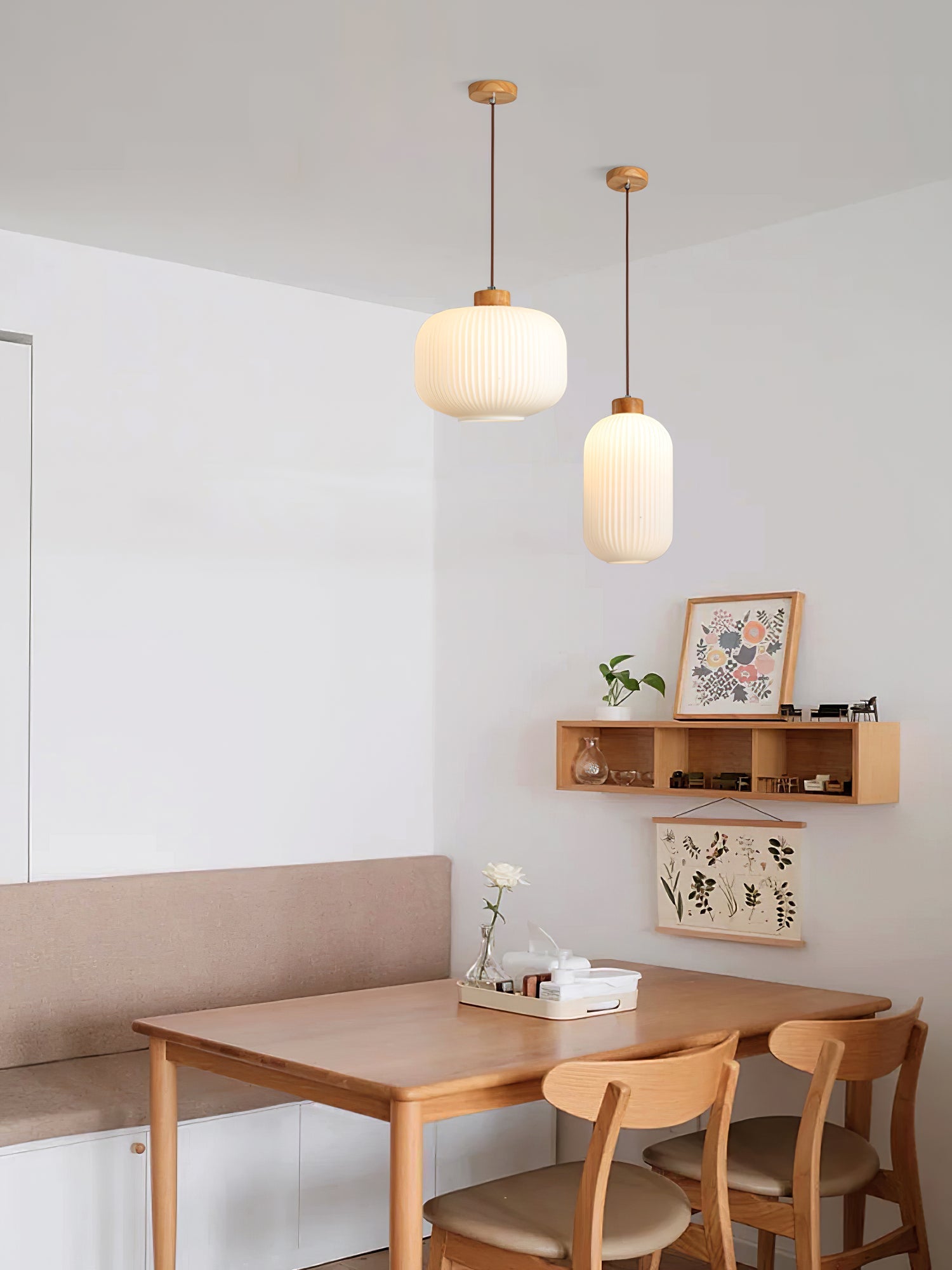 Pavale Ribbed Pendant Light