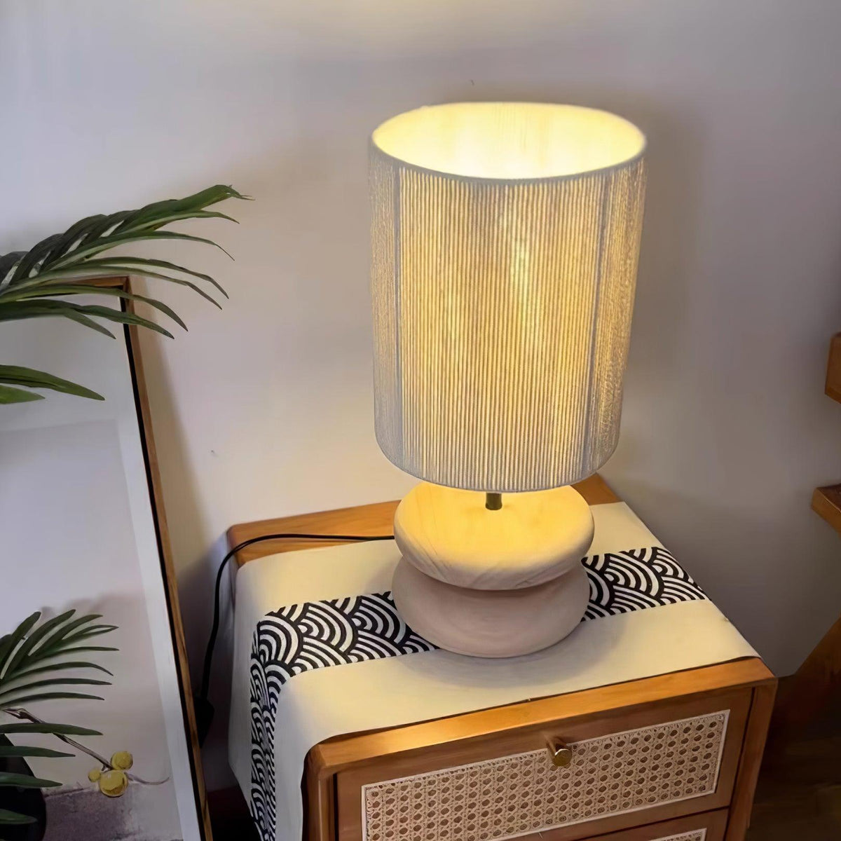 Wooden Modern Bedroom Table Lamp – detail 18
