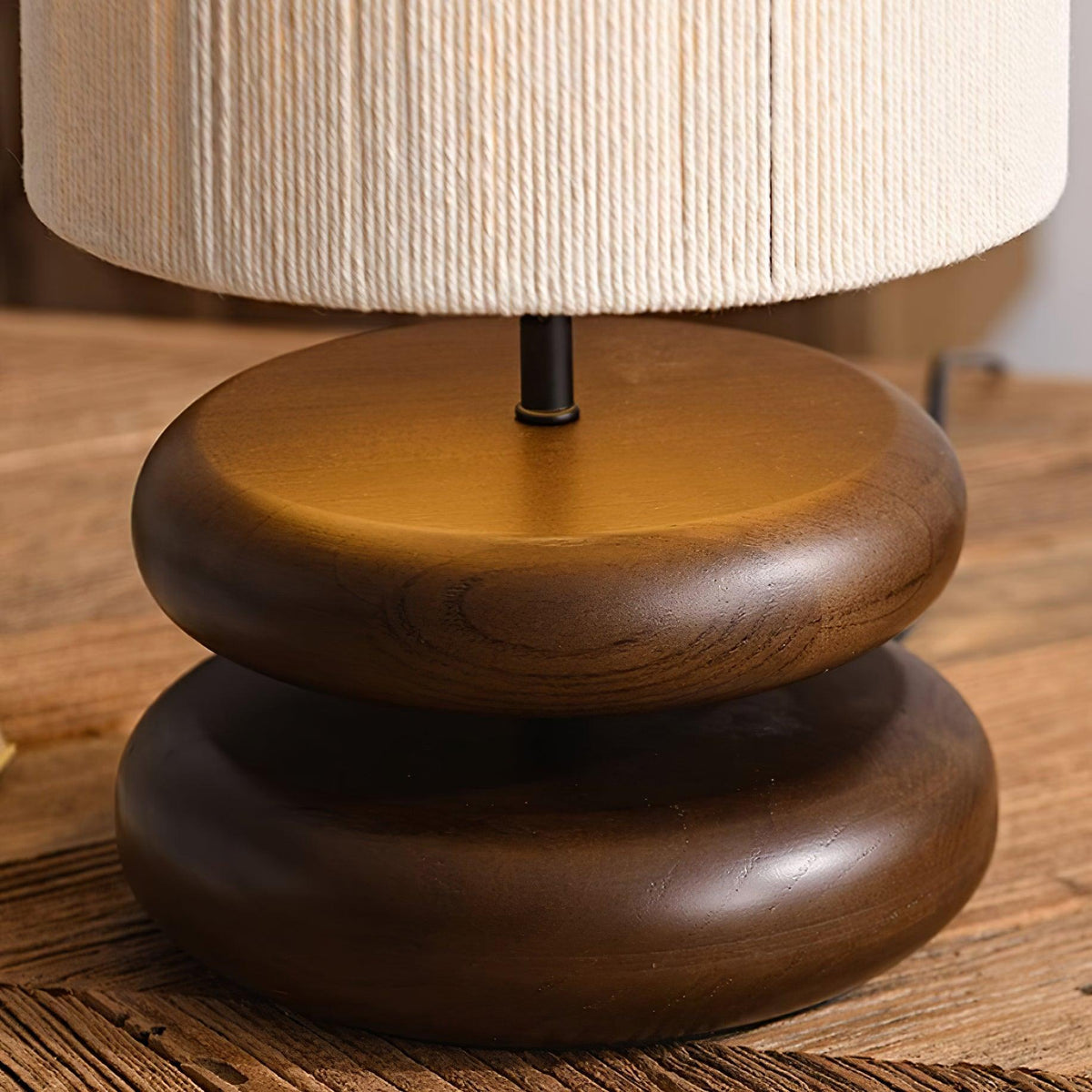Wooden Modern Bedroom Table Lamp – detail 20