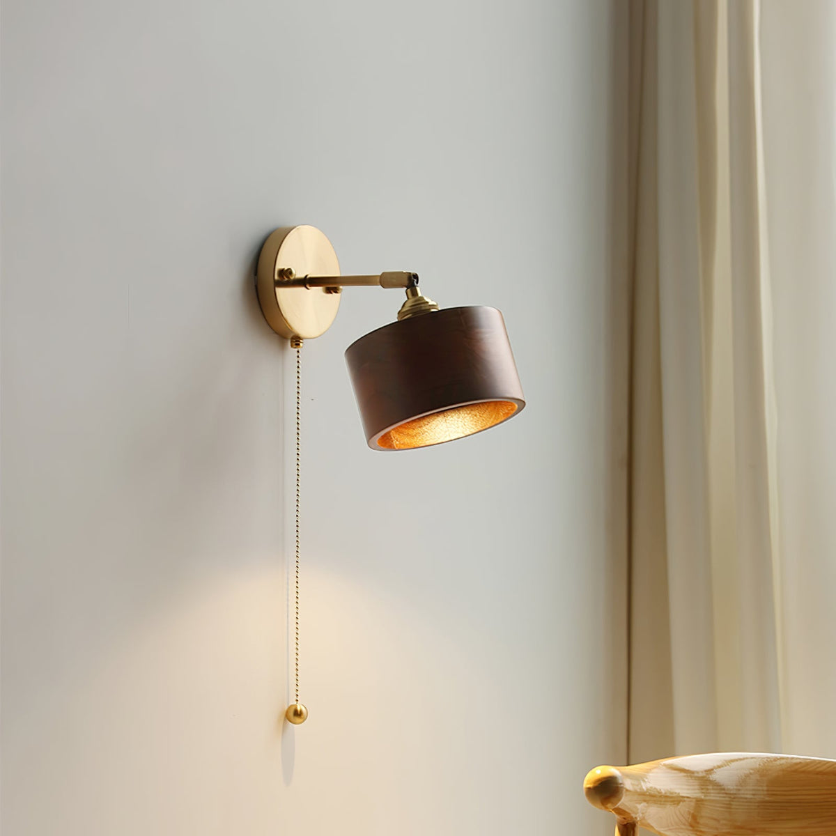 Rotatable Wooden Wall Lamp – detail 22