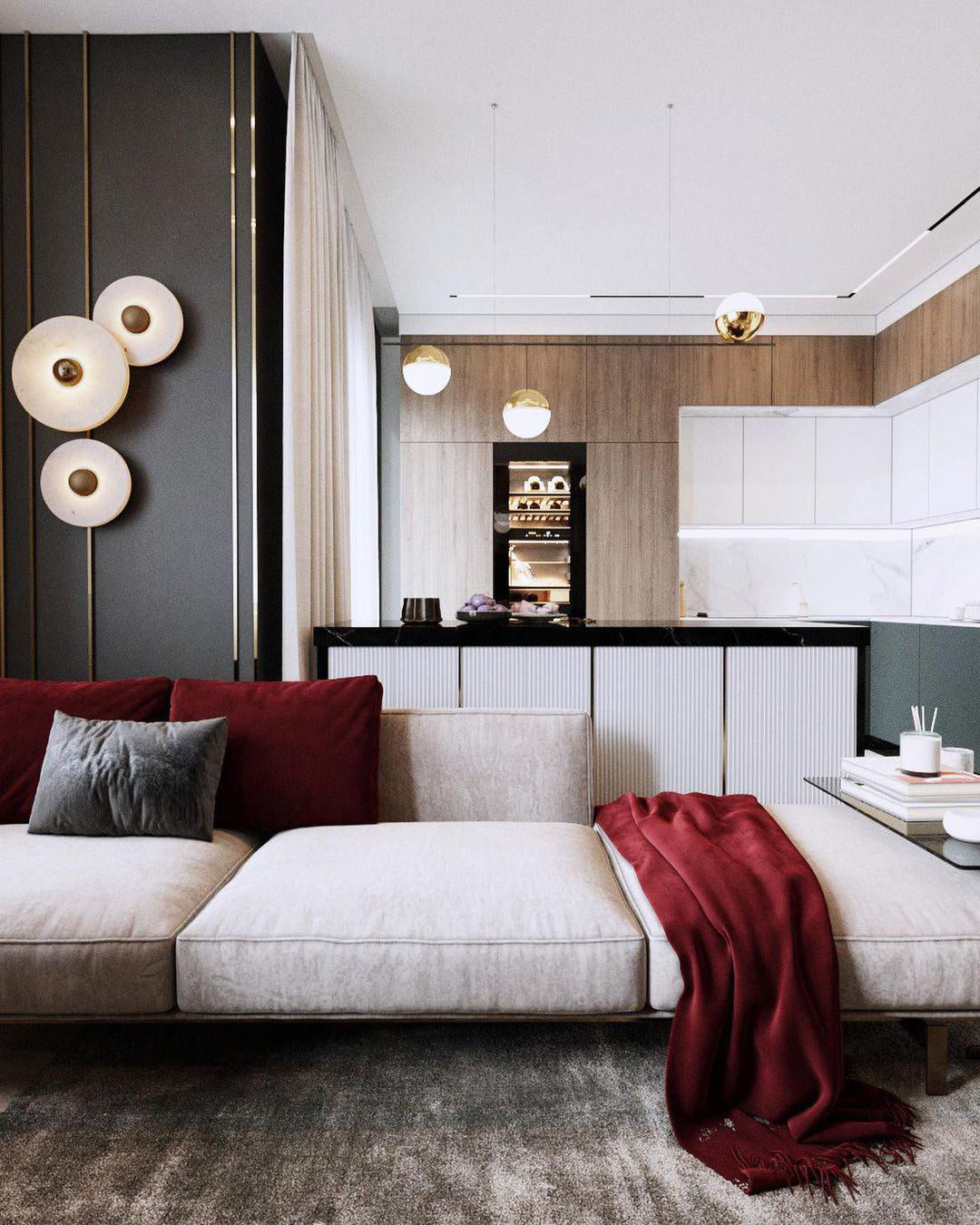Jorliey Round Wall Light