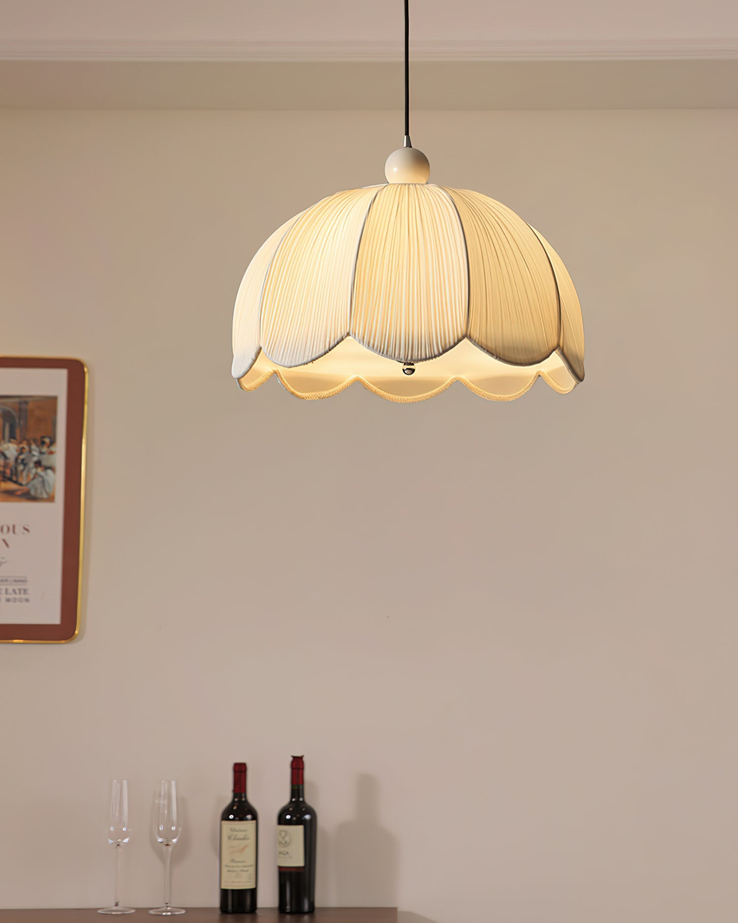 Rovean Ruffle Pendant Light