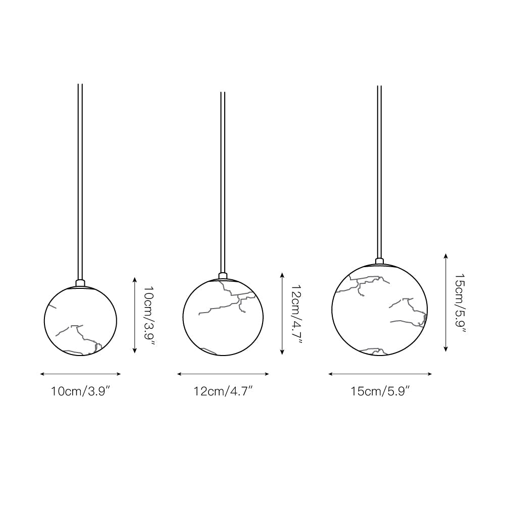 Paloisa Globe Pendant Light