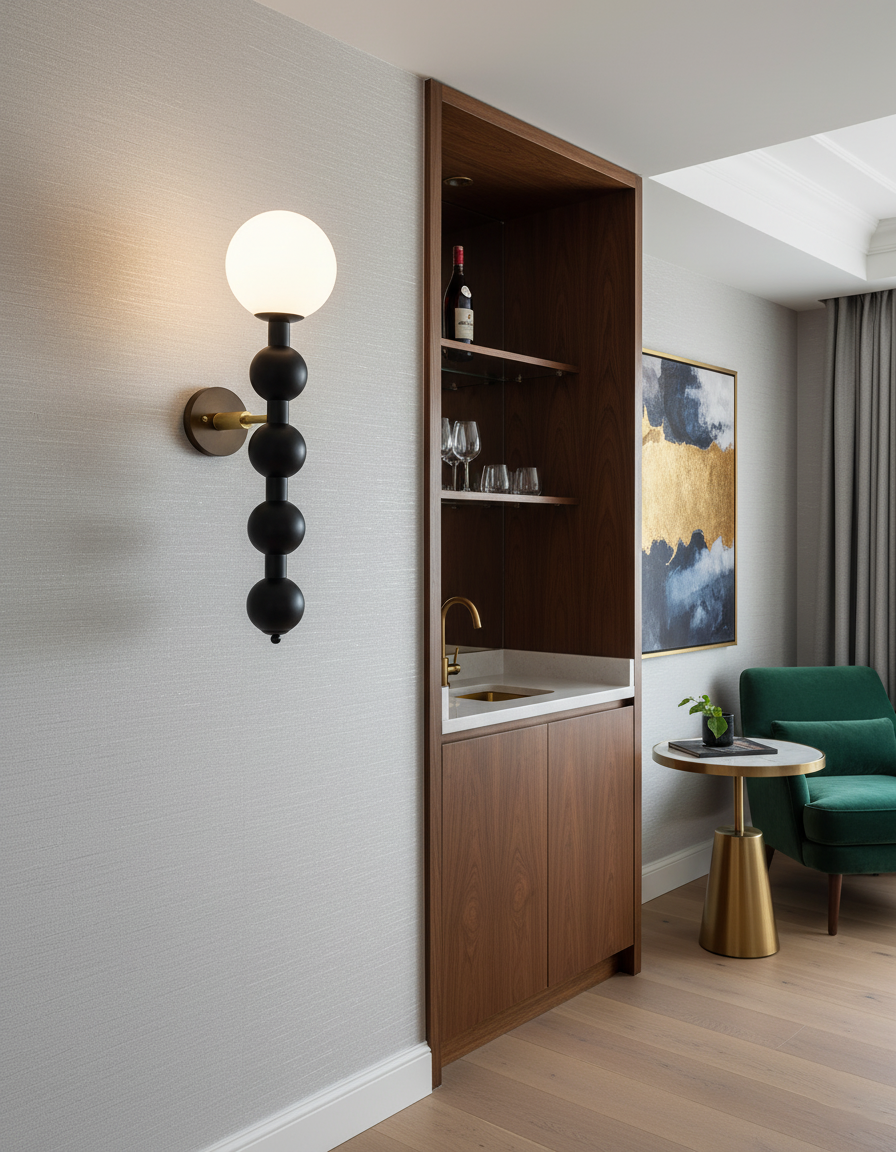 Selene Gourd Wall Lamp – detail 13